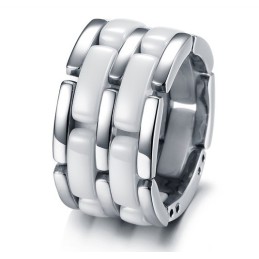 Kvalitets- Och Kvantitetsgaranterad Svartvit Volframkeramisk Ring