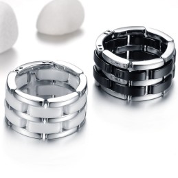 Kvalitets- Och Kvantitetsgaranterad Svartvit Volframkeramisk Ring