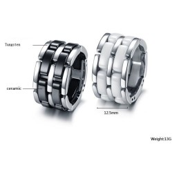Kvalitets- Och Kvantitetsgaranterad Svartvit Volframkeramisk Ring