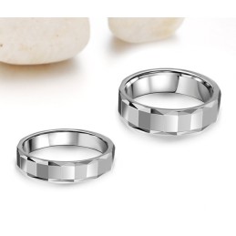 Högkvalitativ Volframkeramisk Ring För Älskare