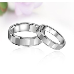 Högkvalitativ Volframkeramisk Ring För Älskare