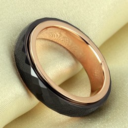 Stort Utbud Av Svart Volframkeramisk Ring