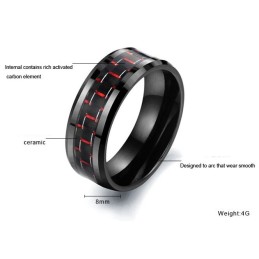 Kvalitets- Och Kvantitetssäkrad Kolfibervolframkeramisk Ring