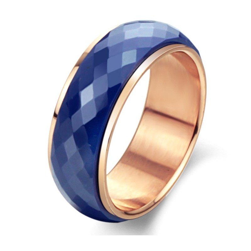 Kompletta Specifikationer Blå Volframkeramisk Ring Kompletta Specifikationer Blå Volframkeramisk Ring