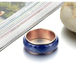 Kompletta Specifikationer Blå Volframkeramisk Ring