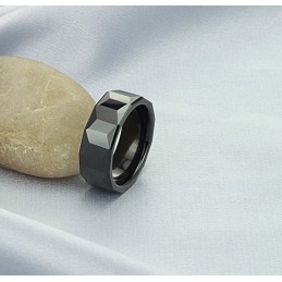 Stort Utbud Av Svart Volframkeramisk Ring