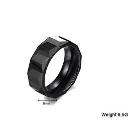 Stort Utbud Av Svart Volframkeramisk Ring