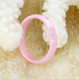 Säljer Bra Över Hela Världen Rosa Volfram Keramisk Ring