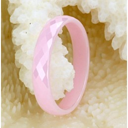 Säljer Bra Över Hela Världen Rosa Volfram Keramisk Ring