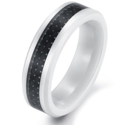 Pålitlig Kvalitet Svart Kolfiber Volfram Keramisk Ring