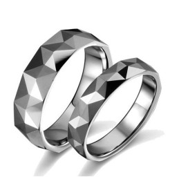 Kvalitets- Och Kvantitetsgaranterad Volframkeramisk Ring För Älskare
