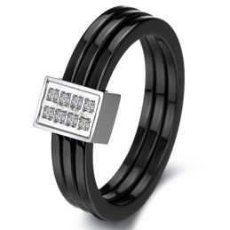 Lättanvänd Tricyklisk Volframkeramisk Ring