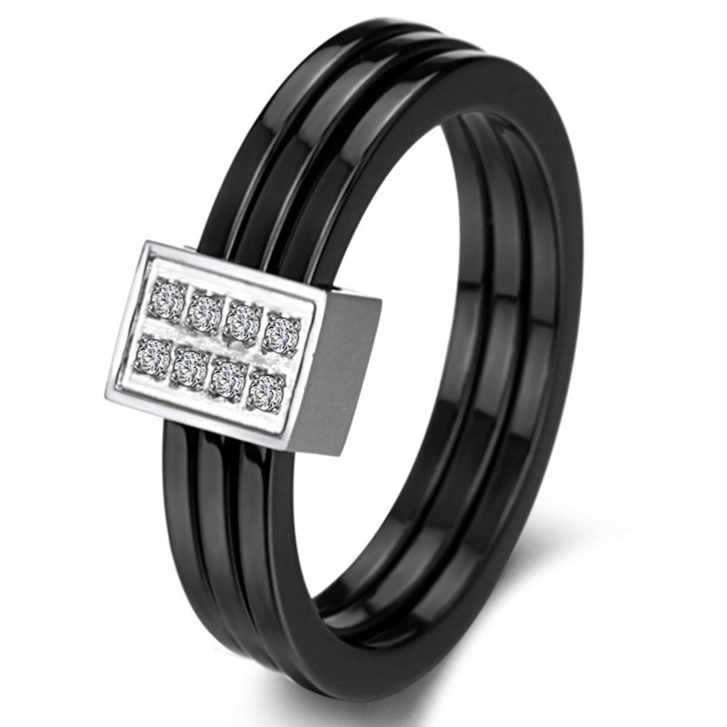 Lättanvänd Tricyklisk Volframkeramisk Ring Lättanvänd Tricyklisk Volframkeramisk Ring