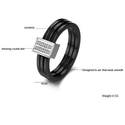 Lättanvänd Tricyklisk Volframkeramisk Ring