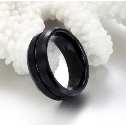 Välkänd För Sin Fina Kvalitet Manlig Retro Volfram Keramisk Ring