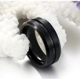 Välkänd För Sin Fina Kvalitet Manlig Retro Volfram Keramisk Ring