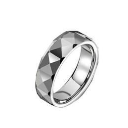 Världsomfattande Känd Hörnvinkel Volfram Keramisk Ring För Älskare