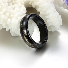 Kvalitets- Och Kvantitetsgaranterad Svart Volframkeramisk Ring