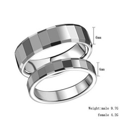 Världsomspännande Känd Volframkeramisk Ring För Älskare