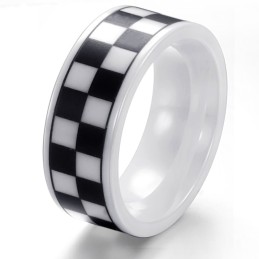 Utmärkt Kvalitet Manlig Rutnät Volfram Keramisk Ring