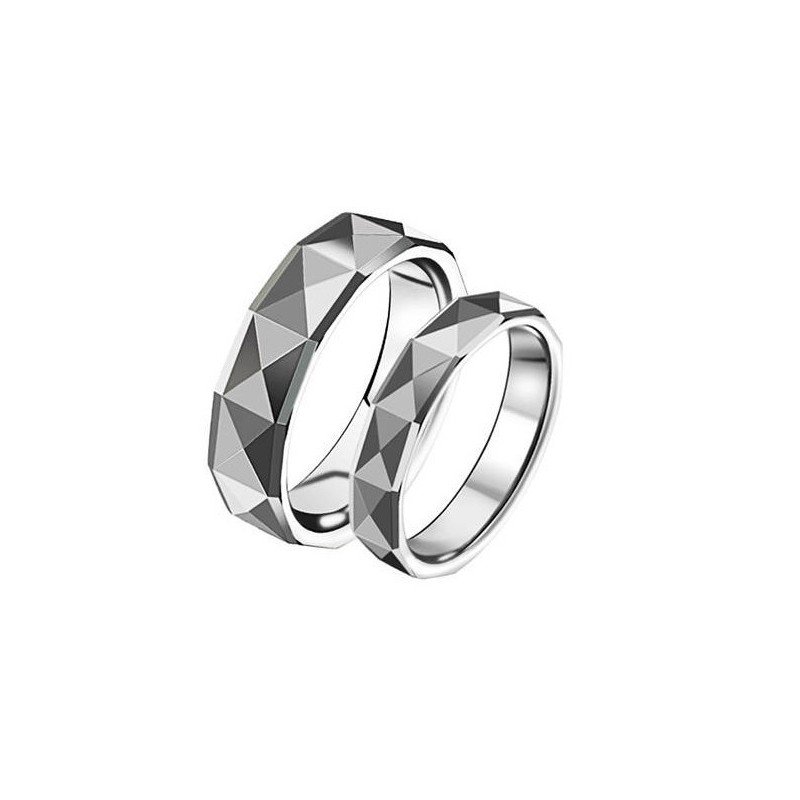 Drottningen Av Kvalitetsvolframkeramisk Ring För Älskare