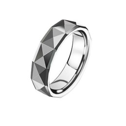 Drottningen Av Kvalitetsvolframkeramisk Ring För Älskare