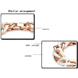 Världsomfattande Berömt Volframkeramiskt Armband