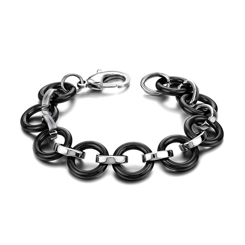 Högkvalitativt Svart Volframkeramiskt Armband Högkvalitativt Svart Volframkeramiskt Armband