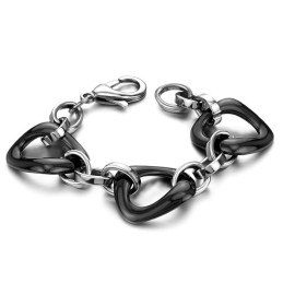 Kvalitets- Och Kvantitetsgaranterat Svart Volframkeramiskt Armband