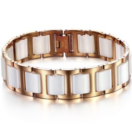 Hållbart I Bruk Manligt Volframkeramiskt Armband