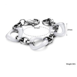 Pålitligt Rykte Vitt Volframkeramiskt Armband