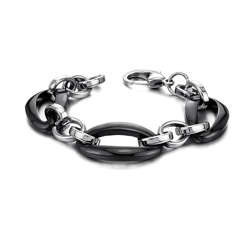 Brett Utbud Av Kvinnligt Ellips-Volframkeramiskt Armband Brett Utbud Av Kvinnligt Ellips-Volframkeramiskt Armband