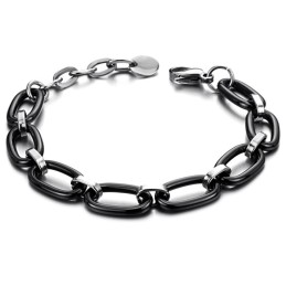 Stabil Kvalitet Svart Volfram Keramiskt Armband