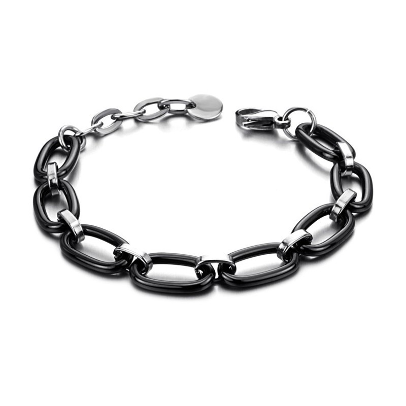 Stabil Kvalitet Svart Volfram Keramiskt Armband Stabil Kvalitet Svart Volfram Keramiskt Armband
