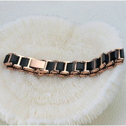Pålitligt Rykte Svart Volframkeramiskt Armband