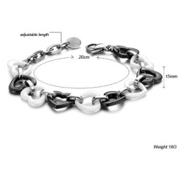 Kompletta Specifikationer Sweetheart Tungsten Keramikarmband