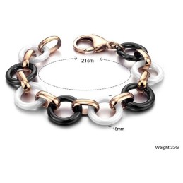 Kvalitets- Och Kvantitetsgaranterat Runt Volframkeramiskt Armband