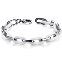 Utmärkt Kvalitet Kvinnligt Vitt Volframkeramiskt Armband