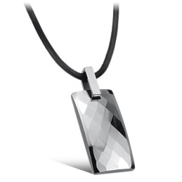 Kvalitets- Och Kvantitetsgaranterat Rhombus Volfram Keramiskt Halsband
