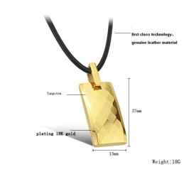 Välkänt För Sitt Fina Halsband Av Rhombus-Volframkeramik