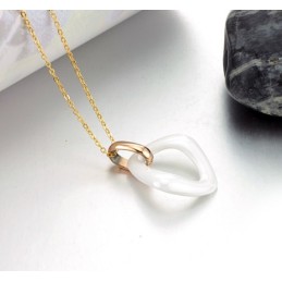 Hållbart I Bruk Kvinnligt Volframkeramiskt Halsband