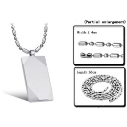 Säljer Bra Över Hela Världen Manligt Volfram Keramiskt Halsband