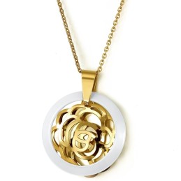 Stabil Kvalitet Kvinnlig Volfram Keramisk Halsband