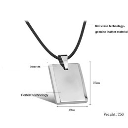 Högkvalitativt Manligt Kubigt Volframkeramiskt Halsband