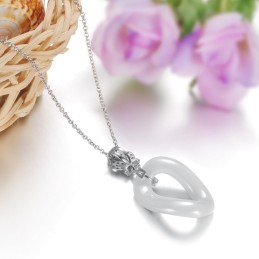 Högkvalitativt Kvinnligt O-Font Volframkeramiskt Halsband