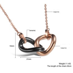 Brett Utbud Av Volframkeramiska Halsband