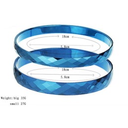 Kvalitets- Och Kvantitetsgaranterad Blå Volframkeramisk Armring