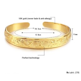 Högkvalitativt Armband För Kvinnor I 18K Guld