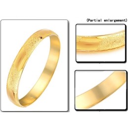 Reliable Reputation Female Scrub 18K Guldpläterad Armring