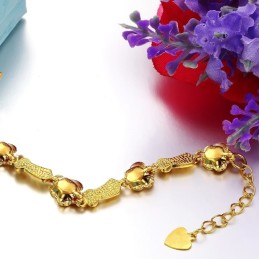 Högkvalitativt Armband För Kvinnor I 18 Karat Guld